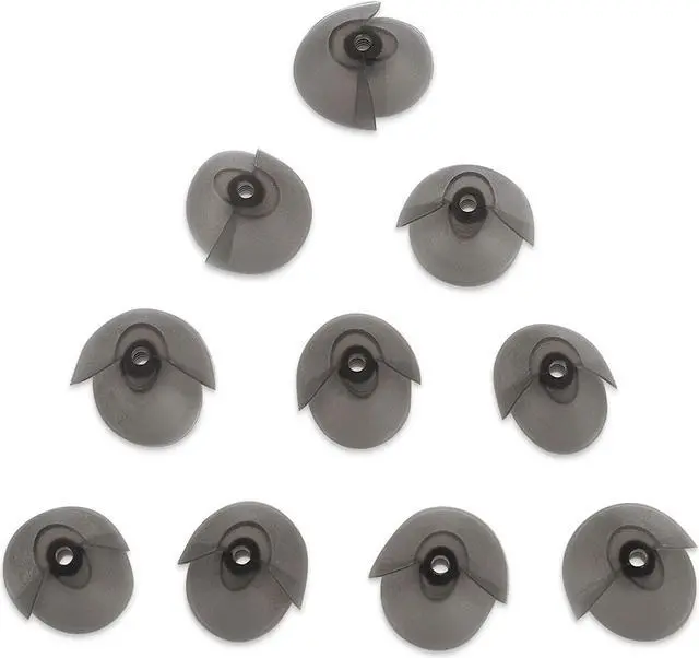 Main image of MEDca Hearing Aid Standard Receiver Tulip Domes Compatible with GN Resound Sure Fit - Universal Invisible Tip Replacement Ear Domes for BTE PSAP Hearing Amplifiers and Open Fit Models (10)