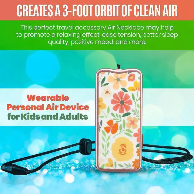 Alt view image 7 of 7 - MEDca Portable Air Purifier Necklace with Rechargeable for Kids/Adults, Portable & Travel Size - Black