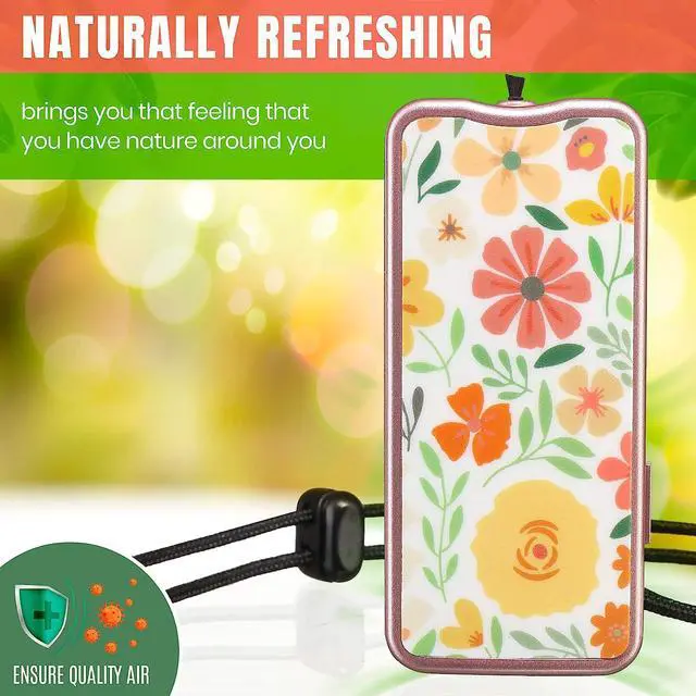 Alt view image 6 of 7 - MEDca Portable Air Purifier Necklace with Rechargeable for Kids/Adults, Portable & Travel Size - Black