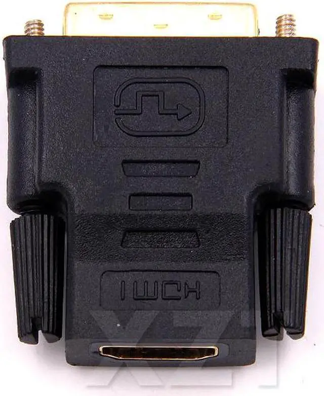 Alt view image 4 of 4 - 10pcs/lot est DVI 24+1 to HDMI Convert Gold Plated Male to Female 1080P HDTV Adapter Converter connector