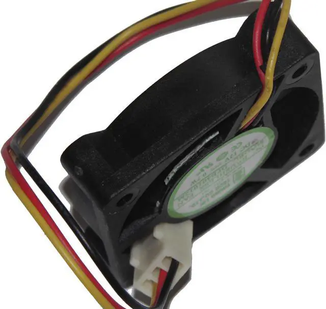 Alt view image 2 of 3 - Young Lin 40*10mm  DFB401012M 12V 0.7W 3 wires 3 Pins Micro Case Fan 4CM switch Hard disk cooler