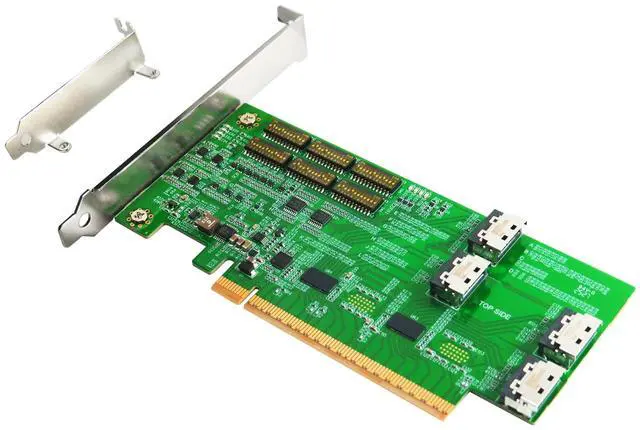 Main image of PCIe x16 Gen 5 with ReDriver to MCIO 38P quad port