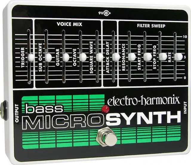 Alt view image 7 of 9 - Electro-Harmonix Bass Micro Synth Pedal W/Power Supply