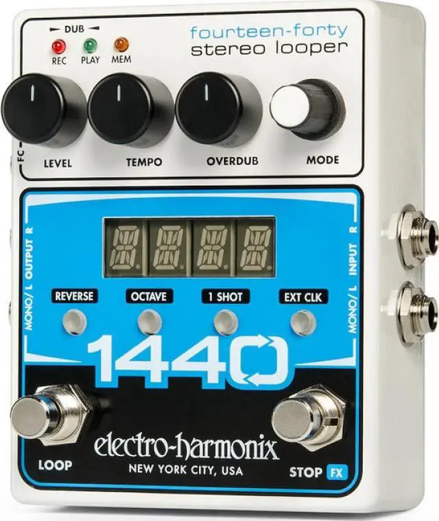 Alt view image 10 of 12 - Electro-Harmonix 1440 Stereo Looper Stereo Looper Guitar Effector