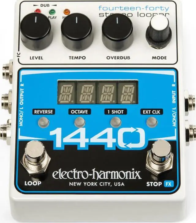 Alt view image 11 of 12 - Electro-Harmonix 1440 Stereo Looper Stereo Looper Guitar Effector