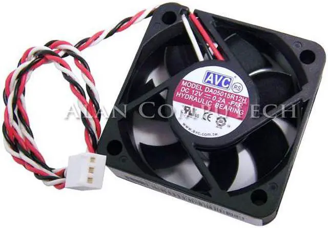 Main image of AVC 12v DC 0.2a 50x15mm 3-Wire Fan DA05015R12H-FAR Barebone FAN Only