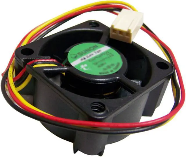 Alt view image 2 of 2 - Sunon 12v DC 1.6w 20x40mm 3-Pin 3-wire Fan KD1204PKVX