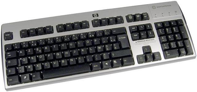fortvivlelse Generelt sagt Hver uge HP French Smart Card Reader USB Keyboard 435385-051 USB Windows Vista keyboard  Keyboards - Newegg.com