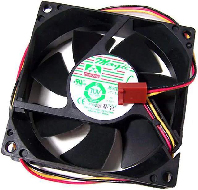 Main image of Magic 12v 0.39a 80x25mm 3-Wire FAN MGT8012XR-A25 3-Pin 12in Wire Cable