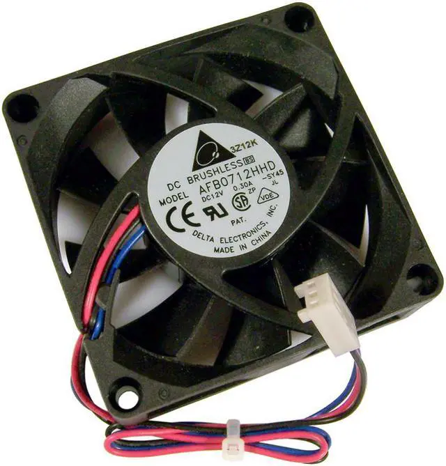 Main image of Delta 12v DC 0.30a 70x20mm 3-Wire Fan AFB0712HHD-SY45 HP DC Brushless 3-Pin Fan