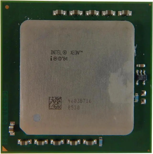 Alt view image 2 of 2 - INTEL Sl7Zg  Xeon 2.8Ghz 2Mb L2 Cache 800Mhz Fsb Socket 604Pin Microfcpga 90Nm Processor Only