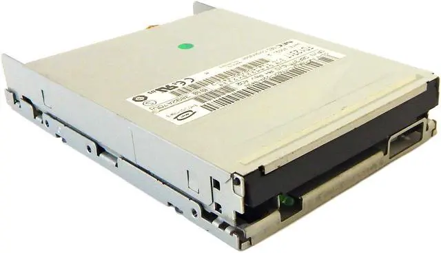 Alt view image 2 of 2 - Dell 8F371 floppy disk drive 1.44MB with carbon black door - DS/N PH-