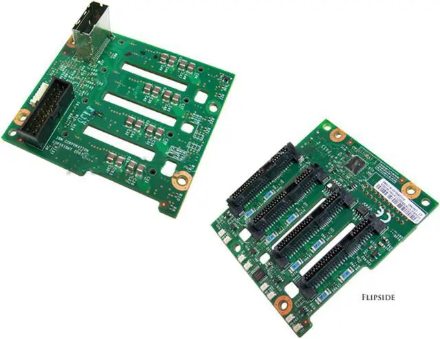 Alt view image 2 of 2 - IBM x3500 4 Bay SAS Hot-Swap Hdd Backplane 46C6425 For Models E8x E9x J2x L2x