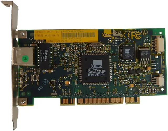 Main image of 3Com 10/100 TX EtherLinkXL PCIx Adapter 3C905C-TXM-G1 6001882 PCI NIC WOL