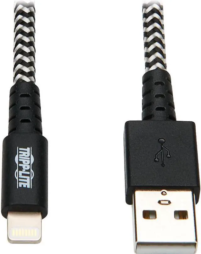 Main image of TRIPP LITE M100-010-HD TRIPP LITE HEAVY DUTY LIGHTNING TO USB SYNC/CHARGE APPLE IPHONE IPAD 10FT
