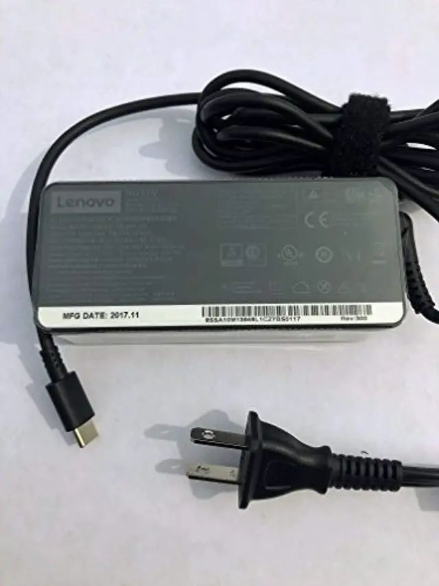 Alt view image 2 of 2 - Lenovo USB Type C Standard AC Adapter