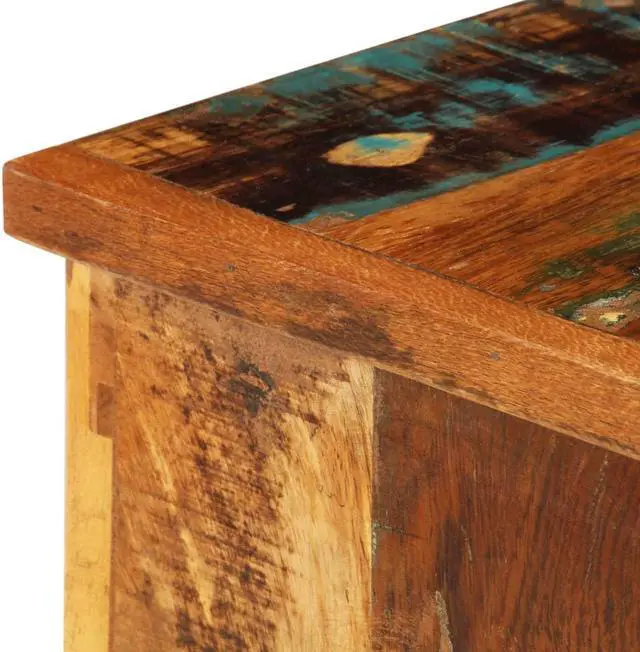 Alt view image 11 of 11 - vidaXL TV Stand TV Unit Sideboard TV Console Cabinet Recycled Teak and Steel