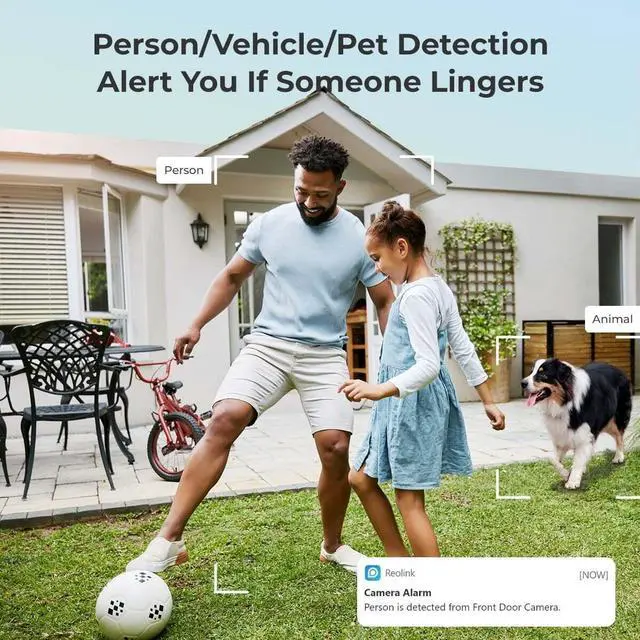Alt view image 4 of 7 - REOLINK RLC-833A, 4K IP Security Camera Outdoor System, 700lm Color Night Vision Two-Way Talk 3X Optical Zoom, Human/Vehicle/Pet Detection, Up to 256GB SD Card