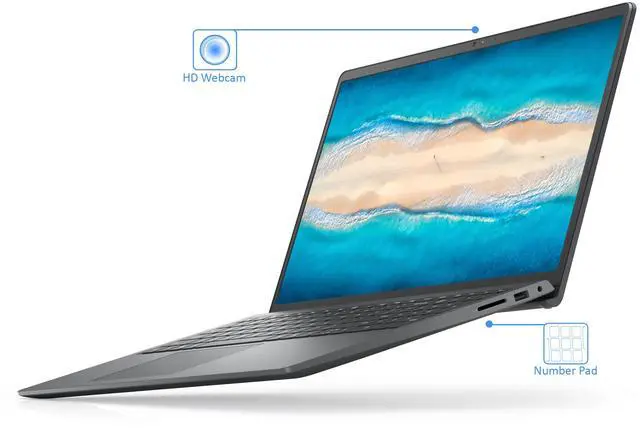 Alt view image 3 of 14 - Dell Inspiron 3511 Laptop, 15.6" FHD Display, Intel Core i5-1035G1 Upto 4.2GHz, 16GB RAM, 256GB NVMe SSD, HDMI, Card Reader, Wi-Fi, Bluetooth, Windows 11 Home