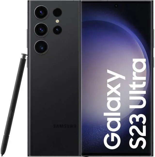 Main image of Samsung Galaxy S23 Ultra Dual-SIM 256GB ROM + 12GB RAM (GSM | CDMA) Factory Unlocked 5G Smartphone (Phantom Black) - International Version