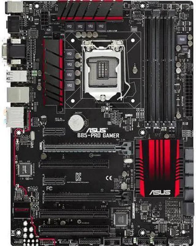 Main image of ROG B85-PRO GAMER Desktop Motherboard - Intel B85 Express Chipset - Socket H3 LGA-1150