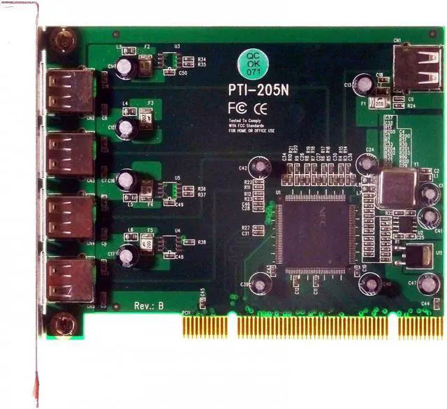 Main image of LaCie USB 2.0 4 Port PCI Card PTI-205N