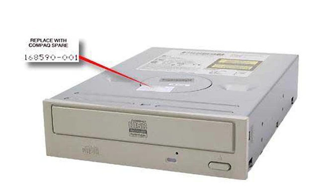 Main image of 168590-001 Compaq internal CDR 8X4X IDE with stone colored bezel