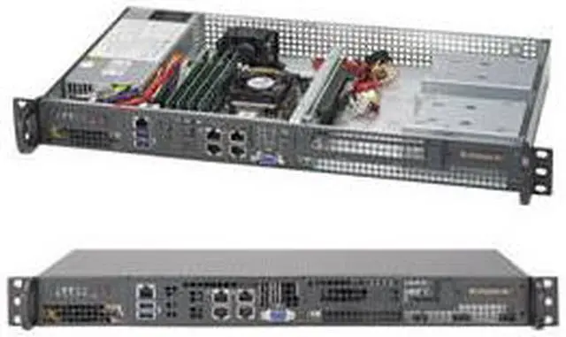 Alt view image 3 of 6 - Supermicro SYS-5018D-FN4T 1U Server Xeon D-1541 DDR4 10GB LAN