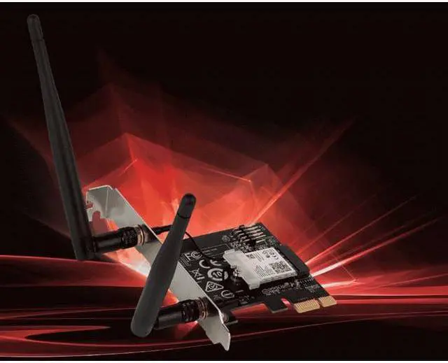 Alt view image 5 of 12 - MSI Dual Band AC WiFi Bluetooth 4.2 Long Range Wireless PCIe Network Adapter Card (AC905C)