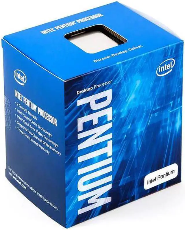 Alt view image 2 of 2 - Intel Pentium G4560 - Pentium Kaby Lake Dual-Core 3.5 GHz LGA 1151 54W Intel HD Graphics 610 Desktop CPU Processor - BX80677G4560