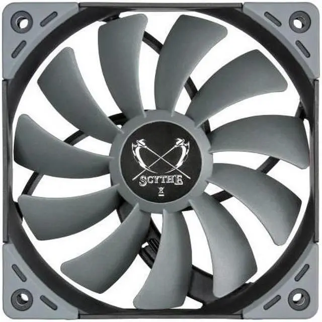 Alt view image 2 of 4 - Scythe Kaze Flex Premium PC Quiet Case Fan, 3-Pin, 800RPM (120x27mm, Grey Color)