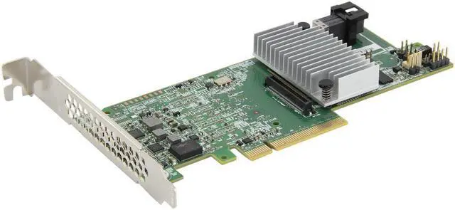 Alt view image 3 of 7 - LSI 9300 MegaRAID SAS 9361-4i (LSI00415) PCI-Express 3.0 x8 SATA / SAS High Performance Four-Port 12Gb/s RAID Controller (Single Pack)--Avago Technologies