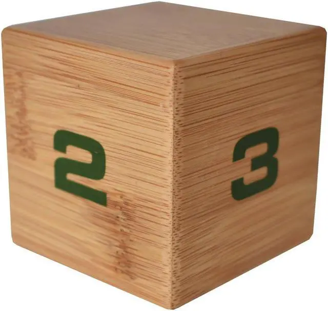 Alt view image 3 of 12 - TELEDEX DFW-125 BAMBOO TIMECUBE 1-2-3-4 MINUTES