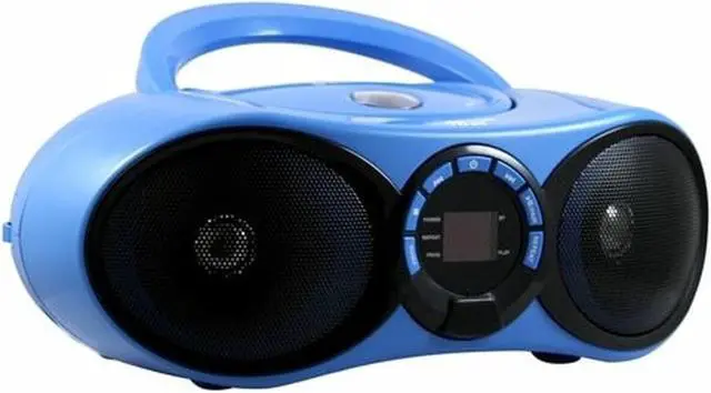 Alt view image 4 of 17 - Hamilton Buhl Boombox with Bluetooth V2.0 Receiver, CD/FM Player