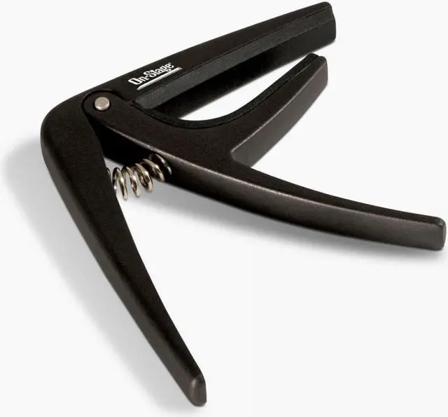 Alt view image 8 of 10 - On-Stage GA100 Guitar Capo, Black