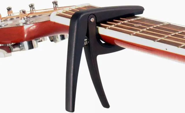 Alt view image 9 of 10 - On-Stage GA100 Guitar Capo, Black