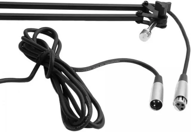 Alt view image 8 of 19 - On-Stage MBS5000 Broadcast/Webcast Boom Arm with XLR Cable