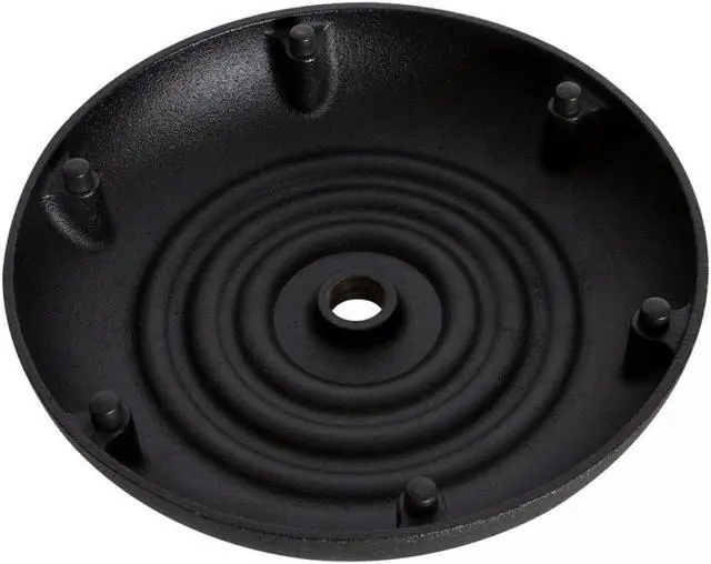 Alt view image 9 of 15 - On Stage MS7201B Round Base Mic Stand 72030