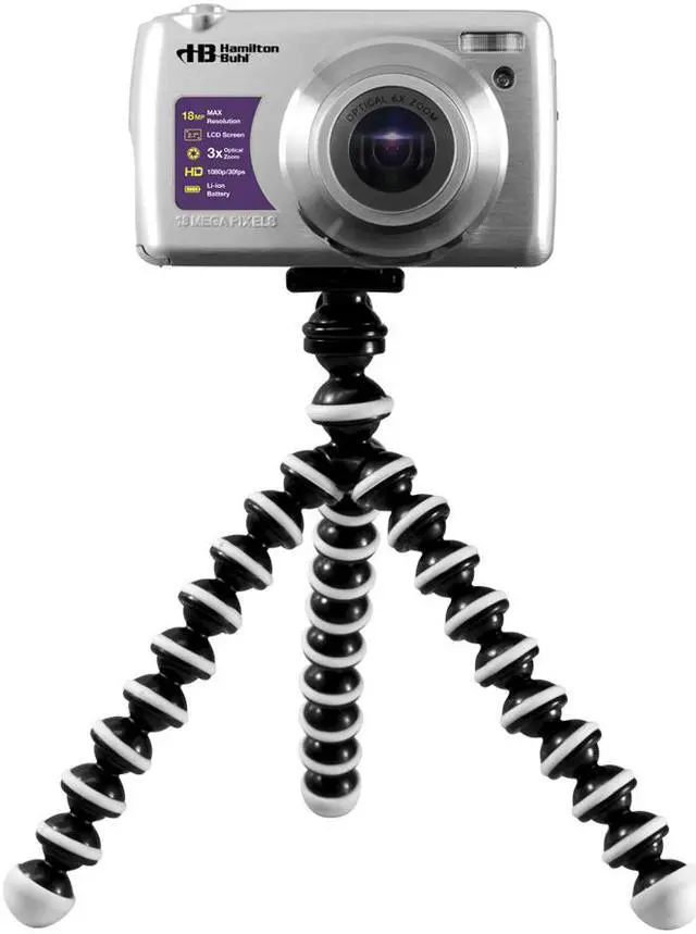 Alt view image 4 of 15 - HamiltonBuhl Octopus Tripod - Mini Tripod Camera Stand - Camera Tripod
