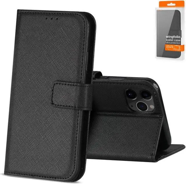 Main image of Reiko Apple iPhone 11 Pro 3-In-1 Wallet Case In Black