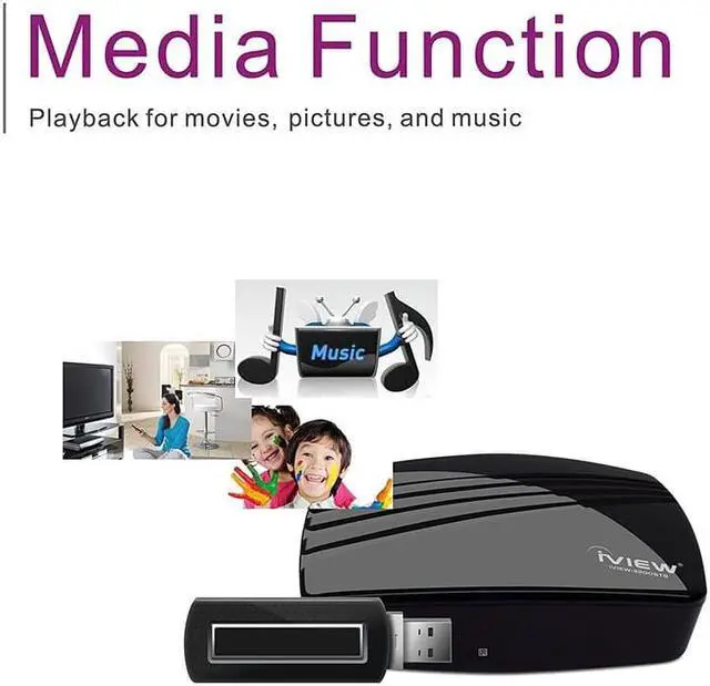 Alt view image 9 of 15 - iView 3200STB Digital DTV Converter Box w/ Analog Pass-Through & QAM Capability