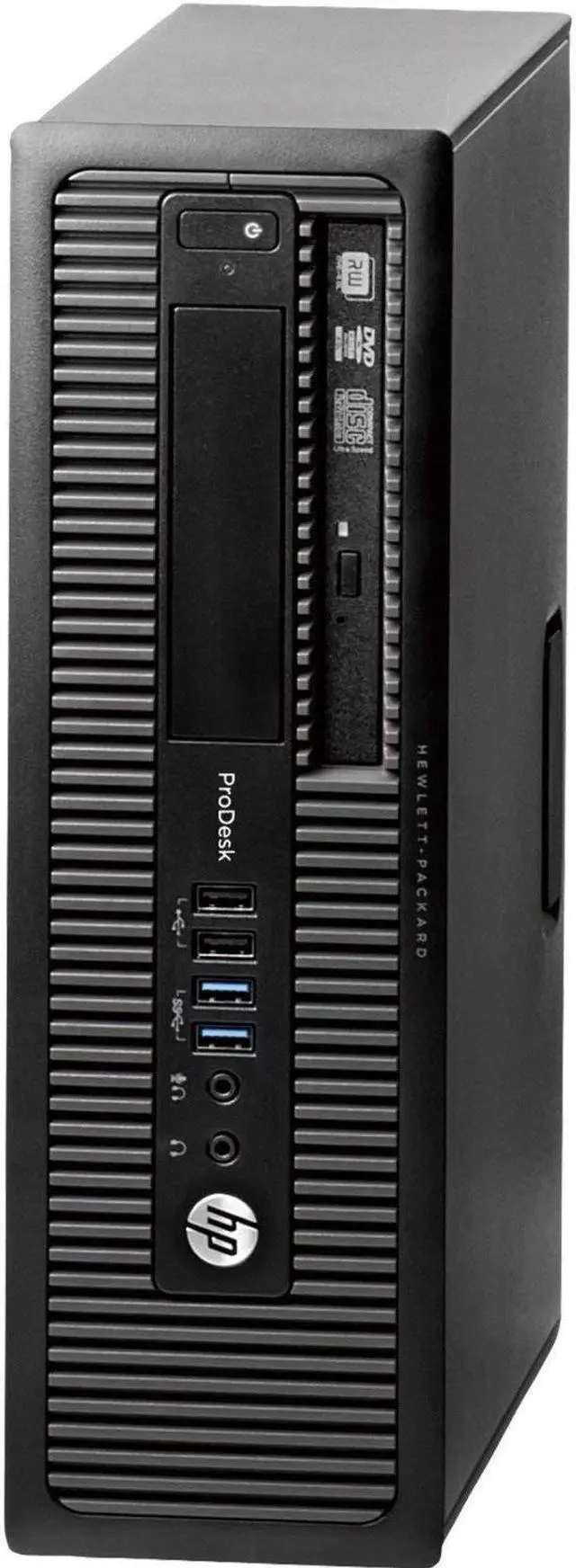 Main image of HP ProDesk 600 G1 SFF Business Desktop PC - Intel Core i3-4360 3.7GHz, 8GB RAM, 500GB HDD, DVD-RW, Windows 10 Professional