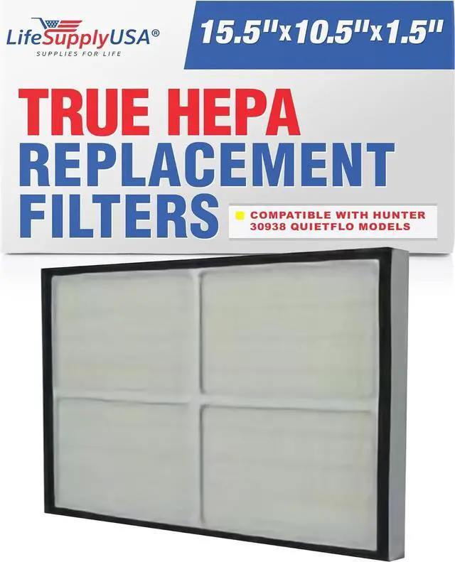 Alt view image 3 of 3 - Hunter 30938 HEPA Filter Pack