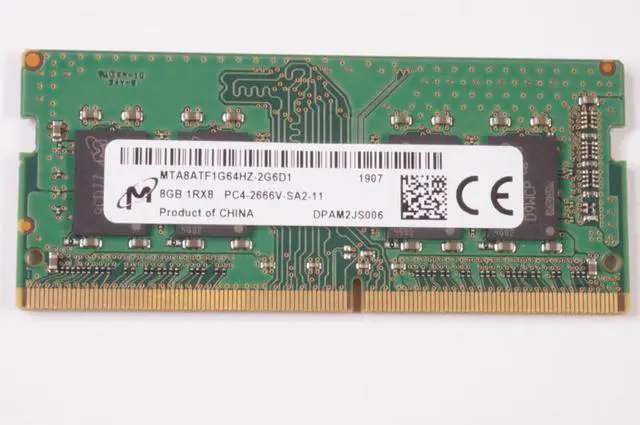 Main image of MTA8ATF1G64HZ-2G6D1 Micron  8GB PC4-21300 DDR4-2666MHz Memory