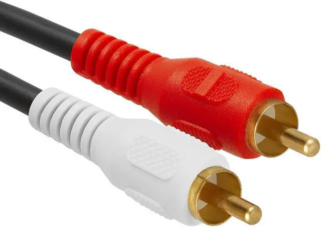 Alt view image 5 of 7 - Cmple - 3.5mm to RCA Cable 6ft RCA to AUX Cord Adapter 2 RCA Y Splitter Stereo Audio Auxiliary Cord 1/8 to RCA Male to Male for Speakers, Headphones, Home Audio System, Home Theater