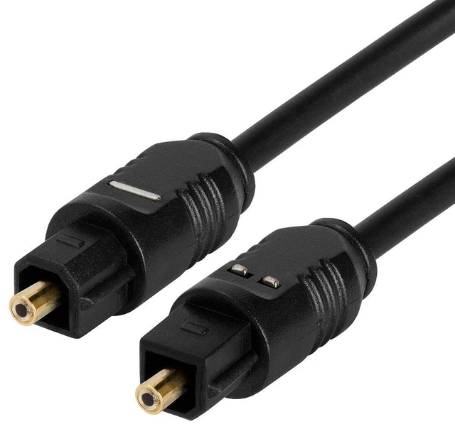 Main image of Cmple - TOSLink Optical Digital Audio Cable SPDIF Compatible with Dolby Digital DTS Surround Sound Bar Cord - 75 Feet