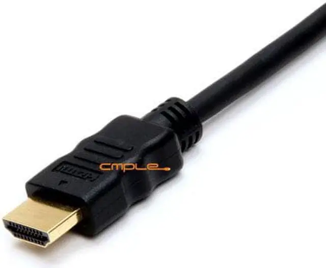 Alt view image 4 of 10 - CMPLE - HDMI to DVI Adapter Cable Bi Directional High Speed Monitor Cable for PC Laptop HDTV Projector - 6 feet