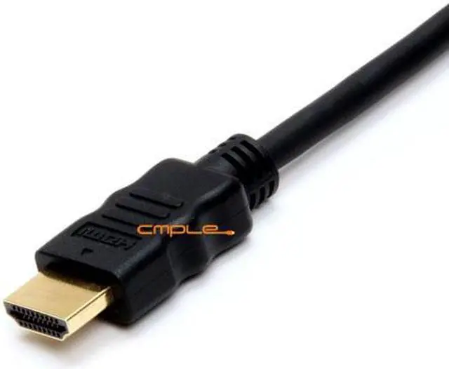 Alt view image 4 of 6 - CMPLE - HDMI to DVI Adapter Cable Bi Directional High Speed Monitor Cable for PC Laptop HDTV Projector - 15 feet