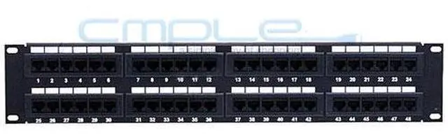 Main image of Cmple - Cat5e Panel 110Type 48 port (568A/B Compatible), Enhanced