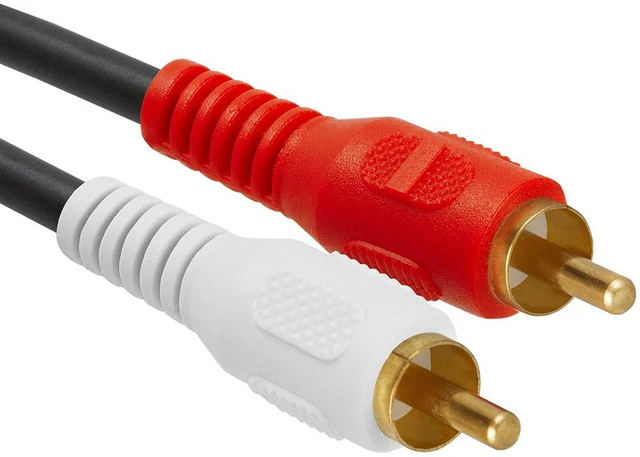 Alt view image 5 of 7 - Cmple - 3.5mm to RCA Cable 12ft RCA to AUX Cord Adapter 2 RCA Y Splitter Stereo Audio Auxiliary Cord 1/8 to RCA Male to Male for Speakers, Headphones, Home Audio System, Home Theater